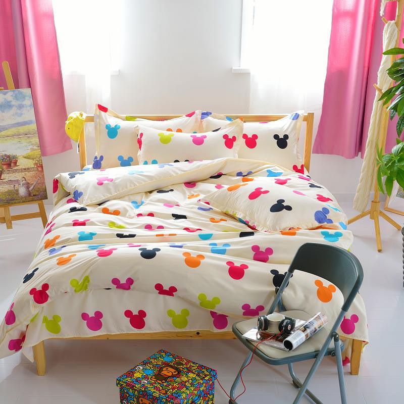 bedding set Autumn style duvet cover twin Full Queen Nordic style bedding bed linen flat sheet +duvet cover bedclothes clear out-Dollar Bargains Online Shopping Australia