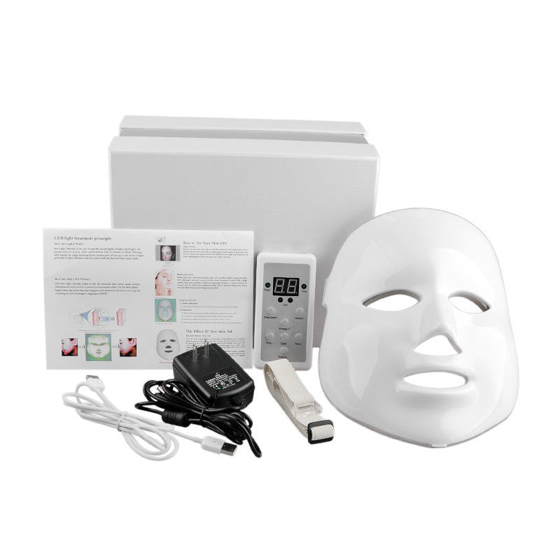 NEW Korean Photodynamic LED Facial Mask Home Use Beauty Instrument Anti acne Skin Rejuvenation LED Photodynamic Beauty Face Mask-Dollar Bargains Online Shopping Australia