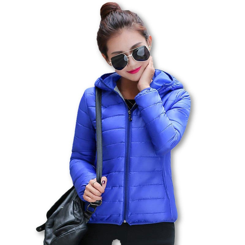 11 Colors Warm Winter Parka Jacket Coat Ladies Women Jacket Slim Short Padded Women-Dollar Bargains Online Shopping Australia