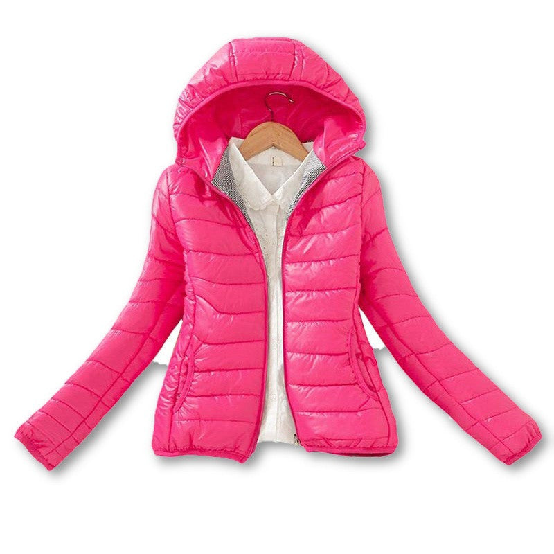 11 Colors Warm Winter Parka Jacket Coat Ladies Women Jacket Slim Short Padded Women-Dollar Bargains Online Shopping Australia
