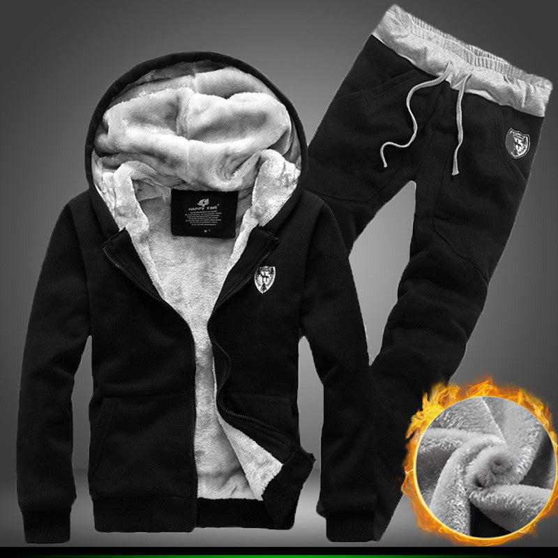 Hoody Svitshot Men's Sportswear Casual Suit Hoodies Men Hip Hop Zipper Streetwear Pants Street Sweatshirts Hoodie Tracksuit-Dollar Bargains Online Shopping Australia