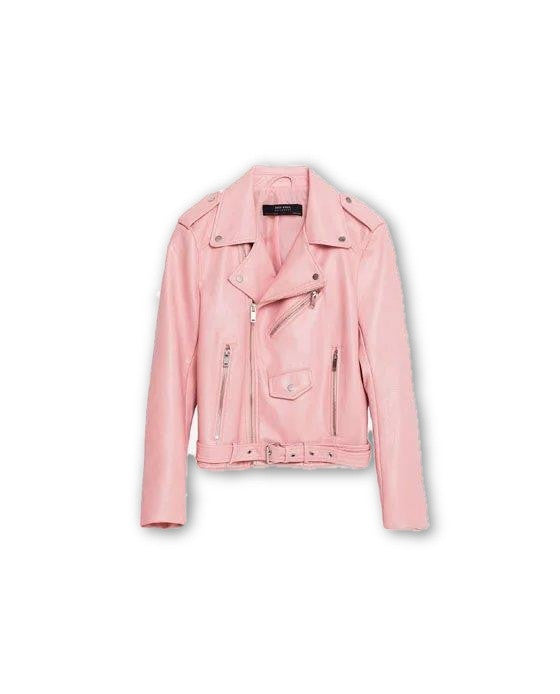 Fashion Women Leather Jacket And The Wind Zipper Bright Ladies Leather Coat Jacket Women-Dollar Bargains Online Shopping Australia