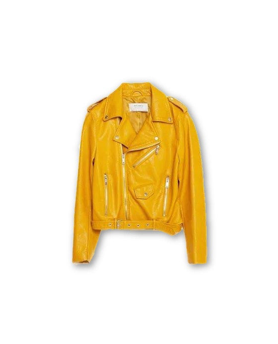 Fashion Women Leather Jacket And The Wind Zipper Bright Ladies Leather Coat Jacket Women-Dollar Bargains Online Shopping Australia