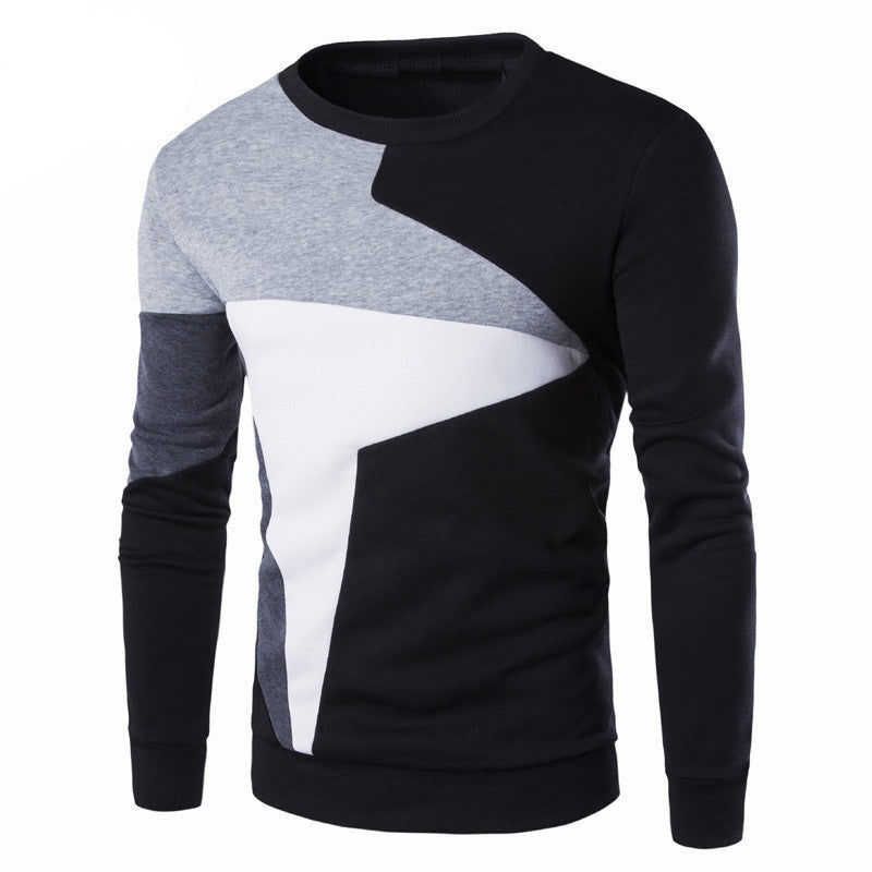 Seven Joe. fashion mens hoodies100%cotton fleece patchwork causal unique print men clothing sportswear-Dollar Bargains Online Shopping Australia