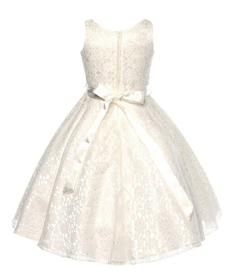 girls party wear dress kids flower lace children girls elegant ceremonies wedding birthday dresses teenagers prom gowns-Dollar Bargains Online Shopping Australia