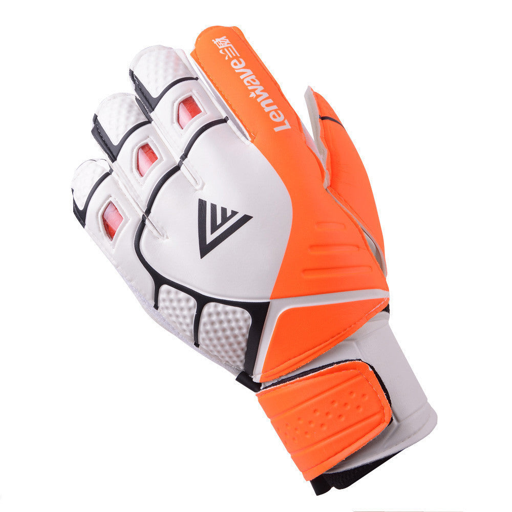 Men Latex Goalkeeper Gloves Soccer football gloves-latex plam Goal Keeper Gloves For Training-Dollar Bargains Online Shopping Australia