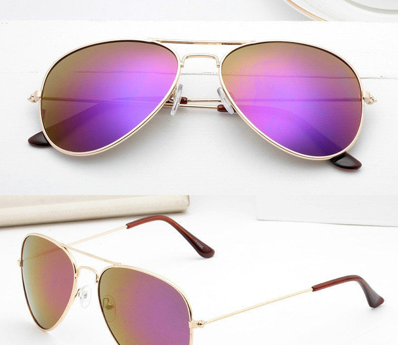 arrival Fashion brand men and women Sunglasses not fade Alloy Frame Pilot UV400 Anti-Reflective Sun glasses 3027-Dollar Bargains Online Shopping Australia