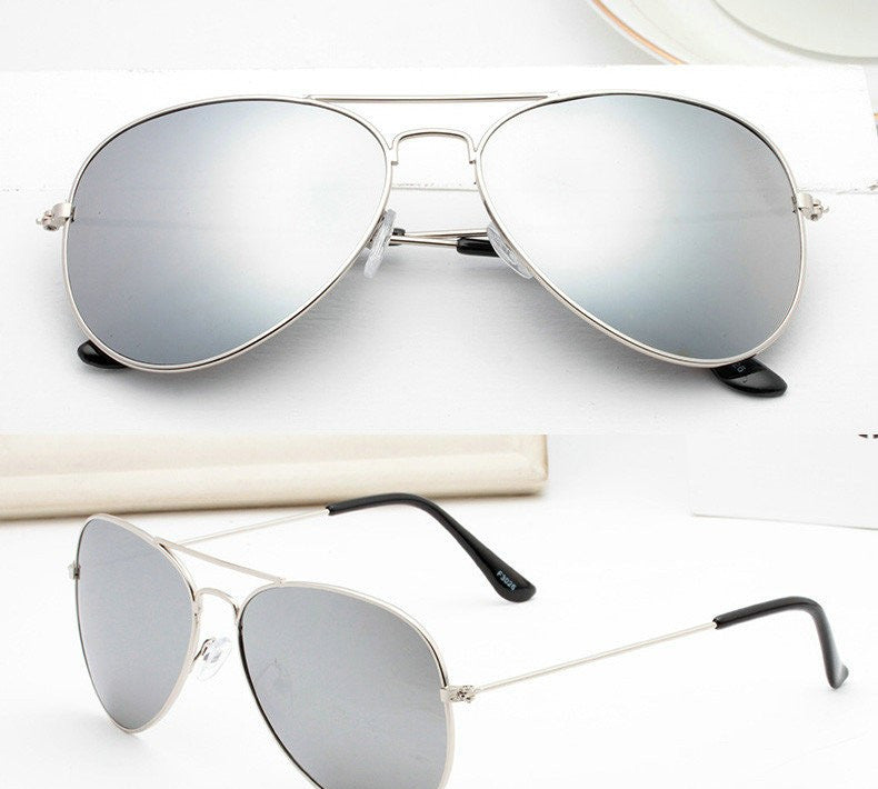 arrival Fashion brand men and women Sunglasses not fade Alloy Frame Pilot UV400 Anti-Reflective Sun glasses 3027-Dollar Bargains Online Shopping Australia