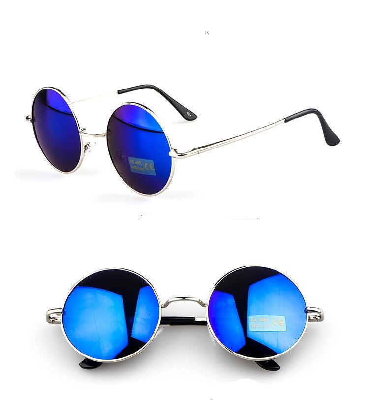 Vintage Steampunk Sunglasses Round Designer Steam Punk Metal Women Coating Men Retro Sun glasses YJ129-Dollar Bargains Online Shopping Australia