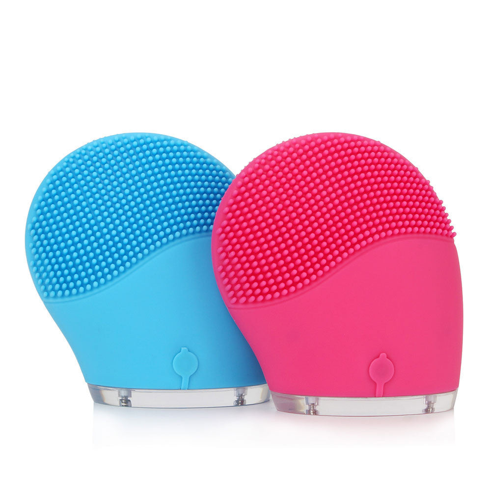 Hailicare Electric Face Cleanser Vibrate Waterproof Silicone Cleansing Brush Massager Facial Vibration Skin Care Spa Massage-Dollar Bargains Online Shopping Australia