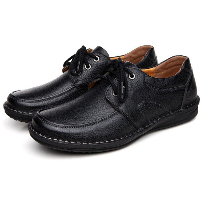 Men Casual Shoes men's leather shoes flats soft comfortable Fashion British Style Shoes 8A106-Dollar Bargains Online Shopping Australia