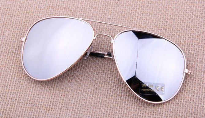 MIX Colors Designer Blue Mirrored Sunglasses Men Silver Mirror Vintage Sunglasses Women Glasses-Dollar Bargains Online Shopping Australia