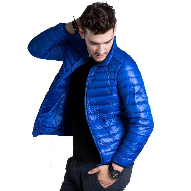 Autumn Winter Duck Down Jacket, Ultra Light Thin plus size winter jacket for men Fashion mens Outerwear coat-Dollar Bargains Online Shopping Australia