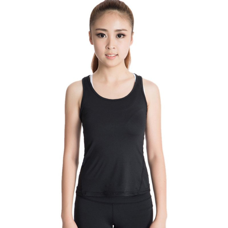 Quick-Drying Women Sports Vest Tights PRO Running Yoga Fitness Vest Shirts Tee-Dollar Bargains Online Shopping Australia