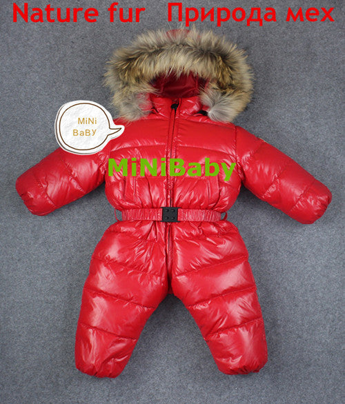 baby girl jumpsuits Russia winter baby clothing , winter coats snow wear duck down jacket ,snowsuits for kids boys girls clothes-Dollar Bargains Online Shopping Australia