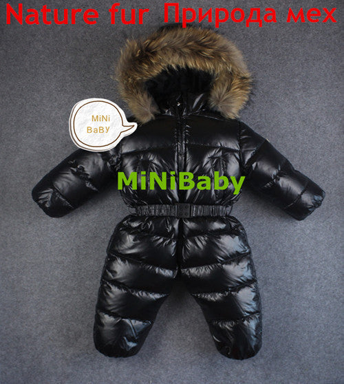 baby girl jumpsuits Russia winter baby clothing , winter coats snow wear duck down jacket ,snowsuits for kids boys girls clothes-Dollar Bargains Online Shopping Australia