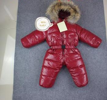 baby girl jumpsuits Russia winter baby clothing , winter coats snow wear duck down jacket ,snowsuits for kids boys girls clothes-Dollar Bargains Online Shopping Australia