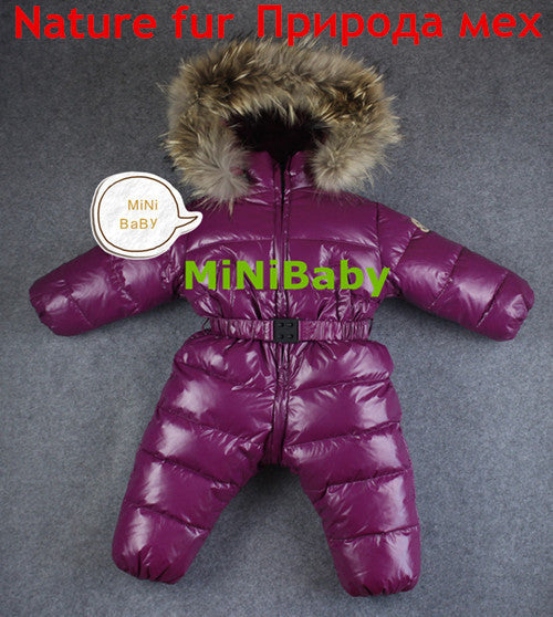 baby girl jumpsuits Russia winter baby clothing , winter coats snow wear duck down jacket ,snowsuits for kids boys girls clothes-Dollar Bargains Online Shopping Australia