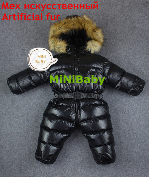 baby girl jumpsuits Russia winter baby clothing , winter coats snow wear duck down jacket ,snowsuits for kids boys girls clothes-Dollar Bargains Online Shopping Australia