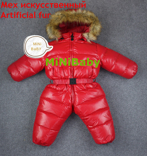 baby girl jumpsuits Russia winter baby clothing , winter coats snow wear duck down jacket ,snowsuits for kids boys girls clothes-Dollar Bargains Online Shopping Australia