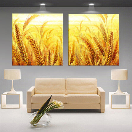 modern 3D white lotus definition pictures canvas Home Decoration living room Wall modular painting Print (no frame)2pcs-Dollar Bargains Online Shopping Australia