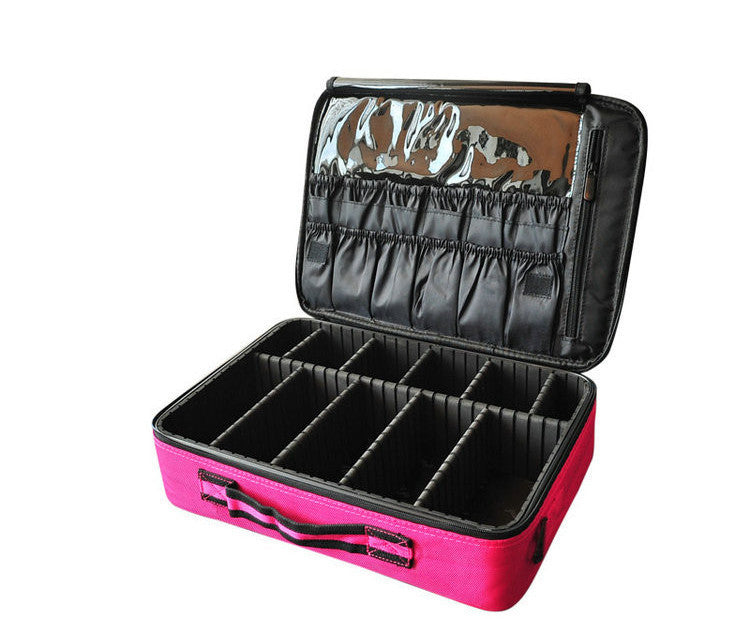 Women High Quality Professional Makeup Organizer Bolso Mujer Cosmetic Case Large Capacity Storage Bag Disassembly Suitcases-Dollar Bargains Online Shopping Australia