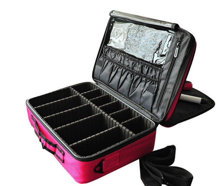 Women High Quality Professional Makeup Organizer Bolso Mujer Cosmetic Case Large Capacity Storage Bag Disassembly Suitcases-Dollar Bargains Online Shopping Australia