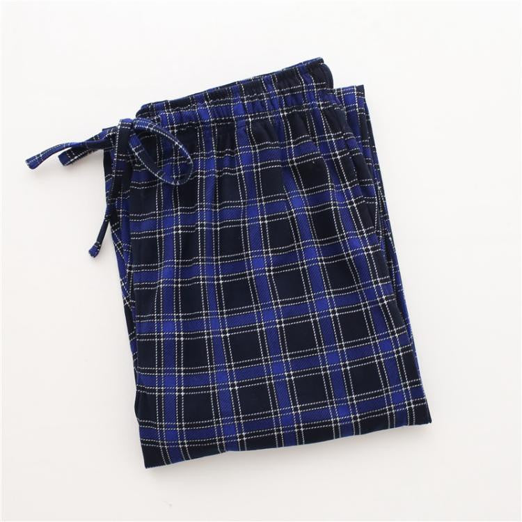 Spring pure cotton comfortable male sleep bottoms simple pyjama lounge home trousers for men plus size 100KG-Dollar Bargains Online Shopping Australia