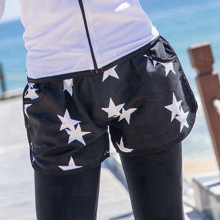 fashion beach shorts for women and men Black and white stripes shorts K464 ,-Dollar Bargains Online Shopping Australia