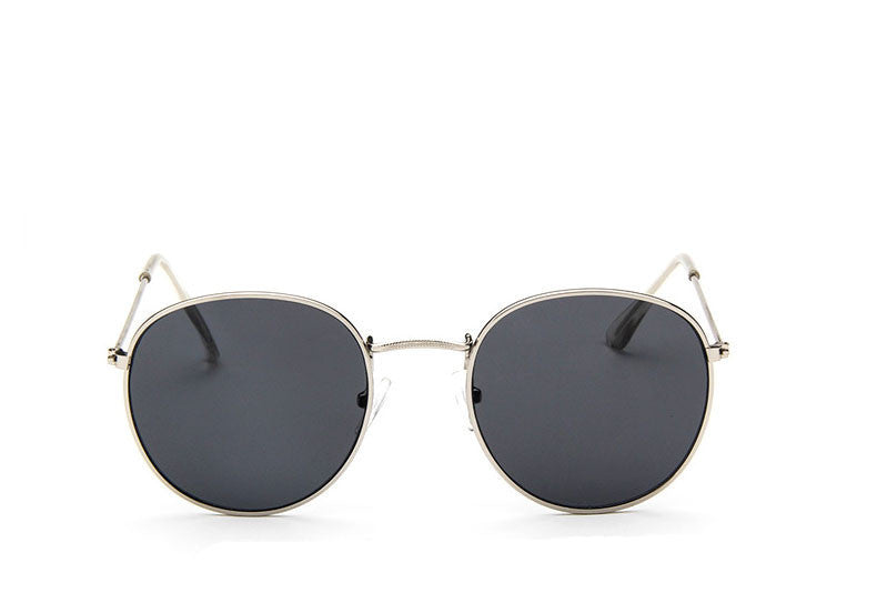 Classic Vintage Round Mirror Brand Designer Sunglasses Metal Lady Circle Retro UV400 Women Or Men Sun Glasses Rays Victory-Dollar Bargains Online Shopping Australia