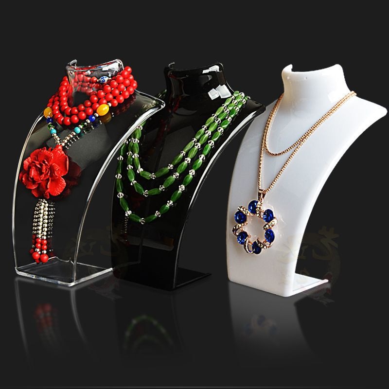 Mannequin Necklace Jewelry Pendant Display Stand Holder Show Decorate Retail-Dollar Bargains Online Shopping Australia