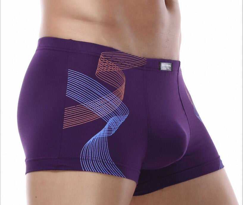 Men's clothing underwear brand boxers bamboo fiber Comfortable breathable men's size L to XXXL #7016R1-Dollar Bargains Online Shopping Australia