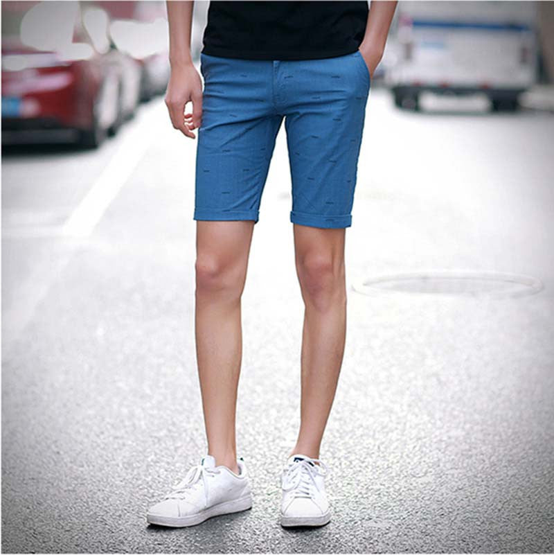 brand mens shorts print casual Men's shorts fashion cotton shorts homme shorts khaki white green-Dollar Bargains Online Shopping Australia