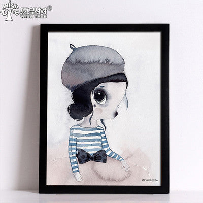 girl wall art Canvas wall poster decorative wall painting Art Print Wall Pictures Home Decoration poster Frame not include v162-Dollar Bargains Online Shopping Australia