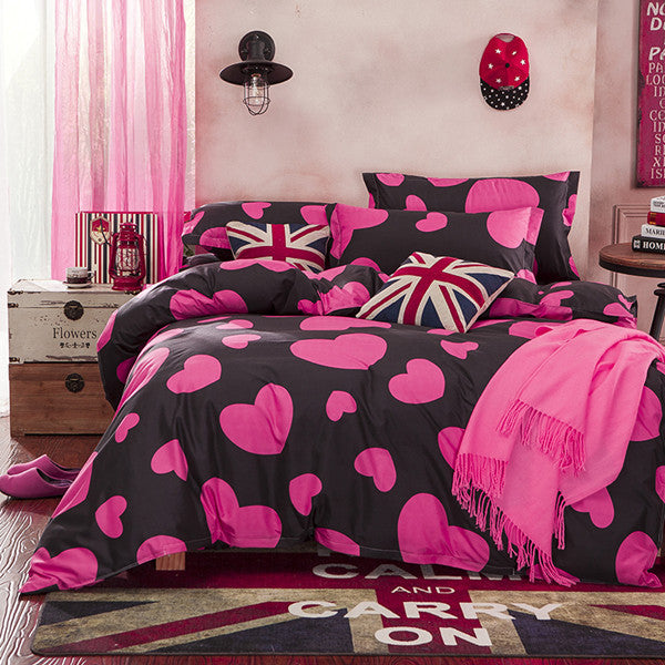 Promotion Reactive Printing BEDDING 4pcs Bedding Set duvet cover set queen king size QUILT COVER SET-Dollar Bargains Online Shopping Australia