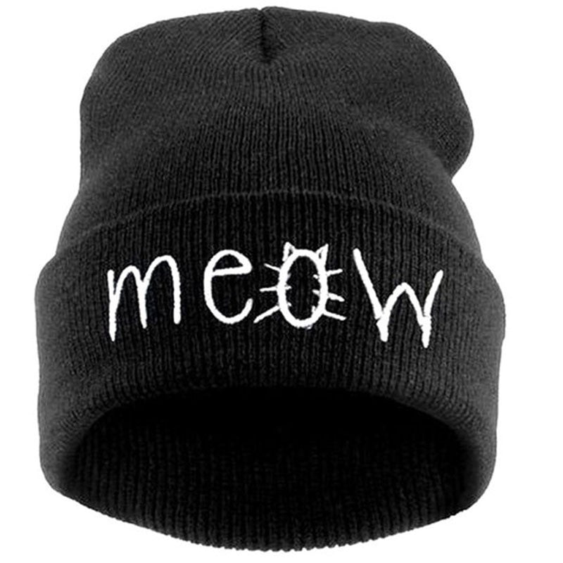 Beanie Bad Hair Day Beanie Cap Women Cotton Blend Letter Printed Knitted Winter beanies Hiphop Hats Caps RD671503-Dollar Bargains Online Shopping Australia