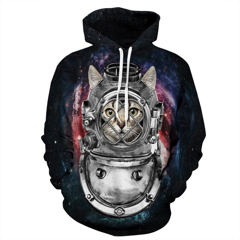 YNM purple galaxy Nebula/thundercat/llama Hoodie all over print hoody sweatshirts men women warm clothing coat hooded outerwear-Dollar Bargains Online Shopping Australia
