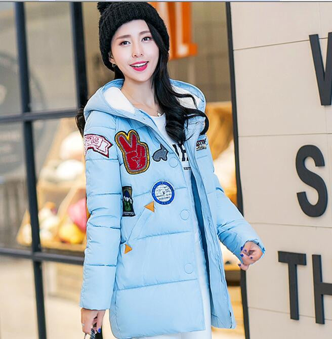 winter jacket women Long Casual Fashion Women Parka Female Hooded Coat Brand Parka Plus Size Cold Warm outwear W003-Dollar Bargains Online Shopping Australia