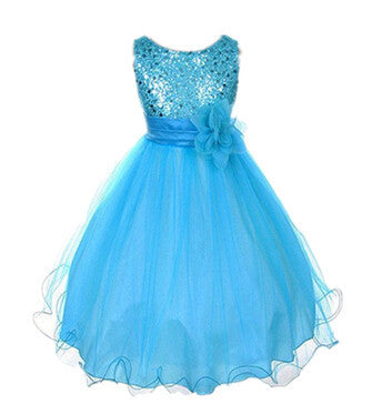 Arrival Flower Girls Dress Summer Princess Wedding Party Kids Costume Baby Girls Clothes High Quality Children Clothing-Dollar Bargains Online Shopping Australia