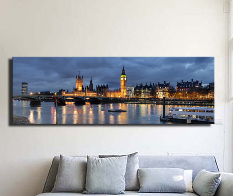 Panoramic Photography York London City Landscape Picture Canvas Print Painting For Home Decoration (Unframed)RA0025-Dollar Bargains Online Shopping Australia