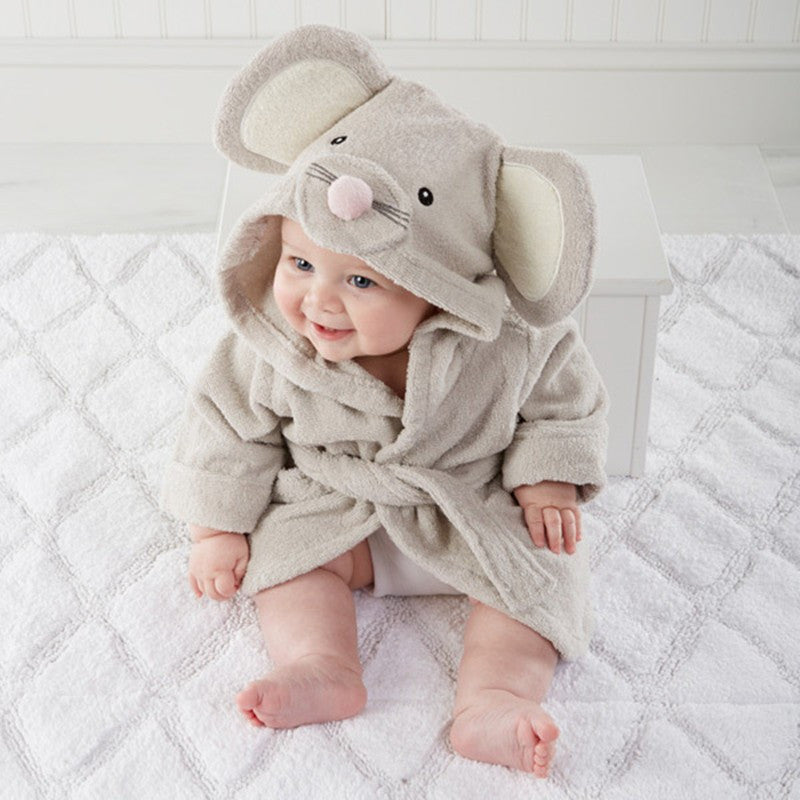 children's bathrobe Baby boy girl soft velvet robe pajamas coral children dress baby clothes-Dollar Bargains Online Shopping Australia