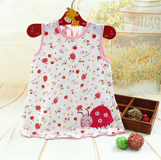 Baby Dresses Princess Girls Dress 0-1years Cotton Clothing Baby Infant Summer Clothes-Dollar Bargains Online Shopping Australia