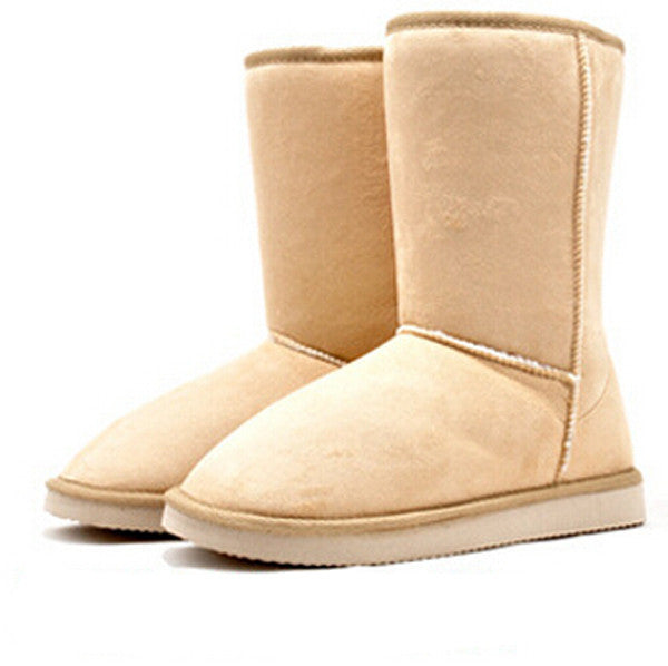 Fashion Women Winter Snow Boots Warm Mid-calf Boots Winter Soft Shoes Flat Shoes platform boots female sapato feminino RD871406-Dollar Bargains Online Shopping Australia