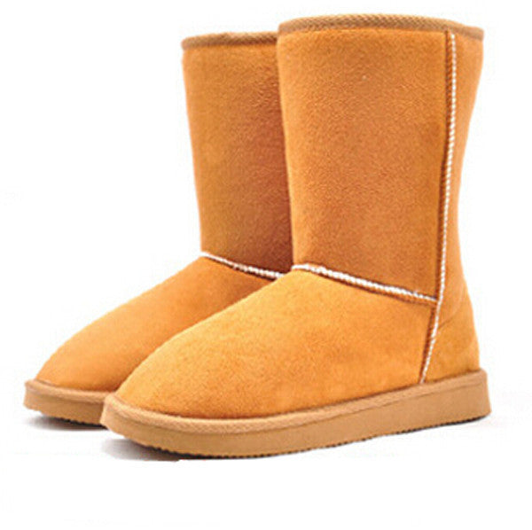 Fashion Women Winter Snow Boots Warm Mid-calf Boots Winter Soft Shoes Flat Shoes platform boots female sapato feminino RD871406-Dollar Bargains Online Shopping Australia