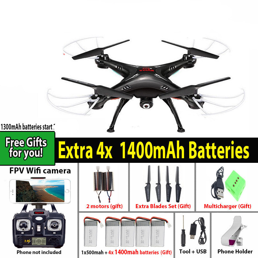 SYMA X5SW / X5SW-1 WIFI RC Drone Quadcopter with FPV Camera Headless 6-Axis Real Time RC Helicopter Quad copter Toys-Dollar Bargains Online Shopping Australia