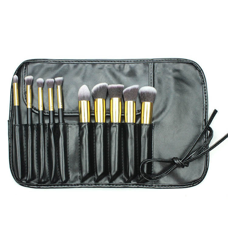 10Pcs Pro Makeup Blush Eyeshadow Blending Set Concealer Cosmetic Make Up Brushes Tool Eyeliner Lip Brushes-Dollar Bargains Online Shopping Australia