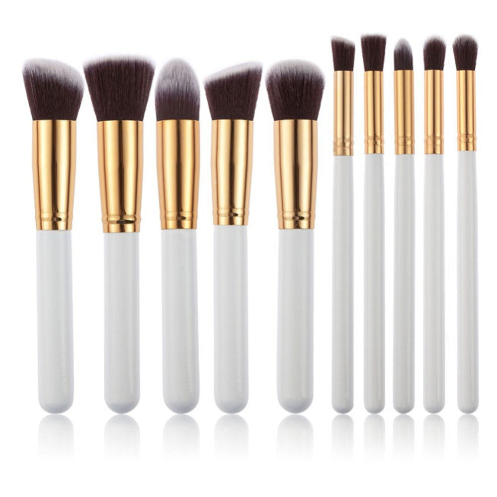 10Pcs Pro Makeup Blush Eyeshadow Blending Set Concealer Cosmetic Make Up Brushes Tool Eyeliner Lip Brushes-Dollar Bargains Online Shopping Australia