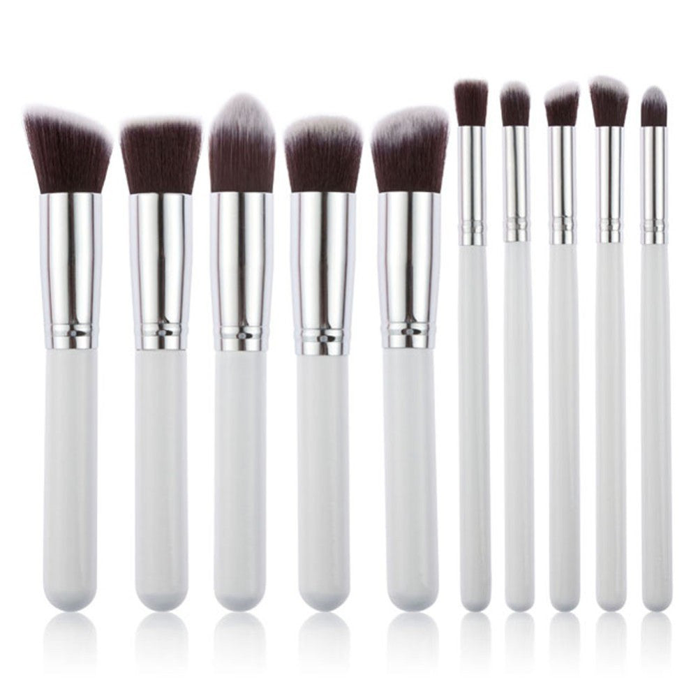 10Pcs Pro Makeup Blush Eyeshadow Blending Set Concealer Cosmetic Make Up Brushes Tool Eyeliner Lip Brushes-Dollar Bargains Online Shopping Australia