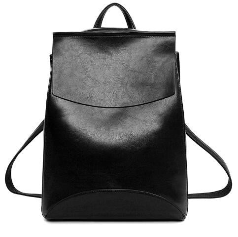 Pu Women Leather Backpacks School Bags Students Backpack Ladies Women's Travel Bags Leather Package Female Brand-Dollar Bargains Online Shopping Australia