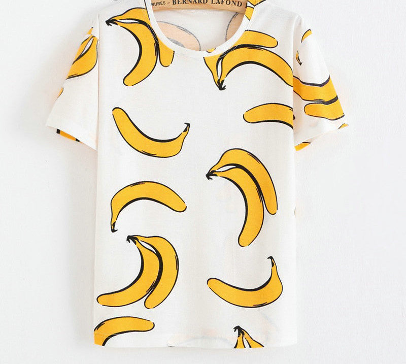 Fashion Vintage Summer Style Harajuku T Shirt Women Clothes Tops Emoji Funny Tee Shirts Ice Cream Print-Dollar Bargains Online Shopping Australia